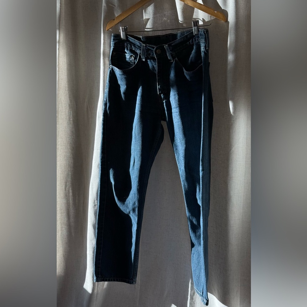 Levi’s 505 Jeans (W31 L30, Dark Wash)